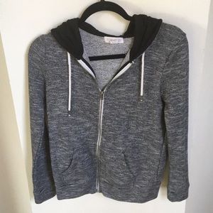 Forever 21 zip up sweatshirt